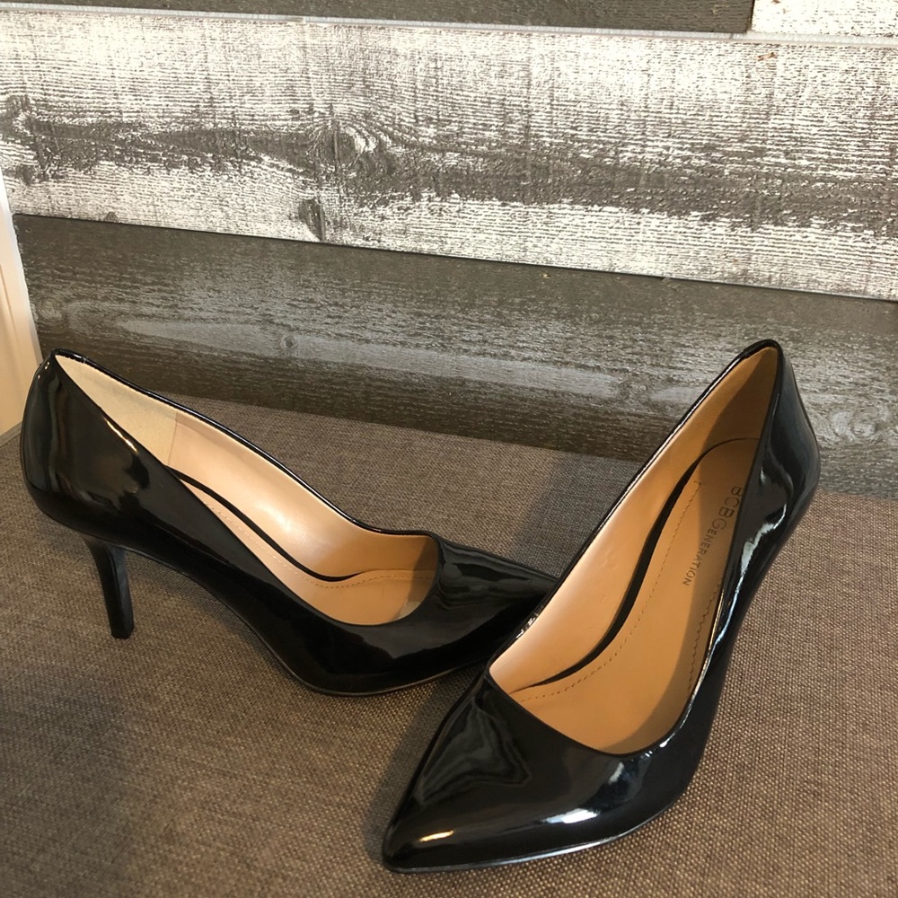 BCBGeneration Women’s Black Heels - Size 6.5, excellent condition